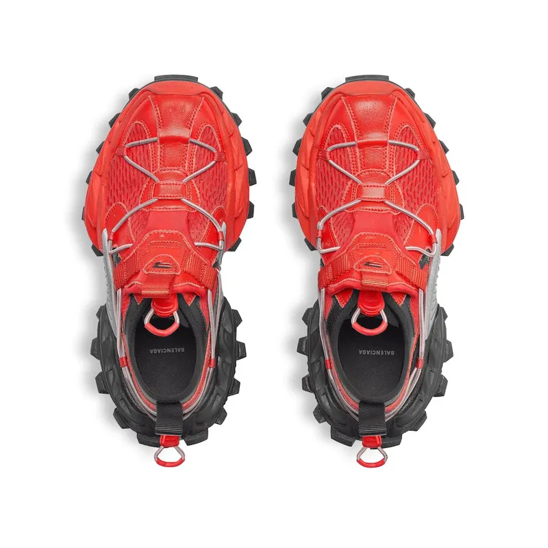 Balenciaga Men’s Hike Sneaker In Red / Black Red / Black (804921WHIKE6010)