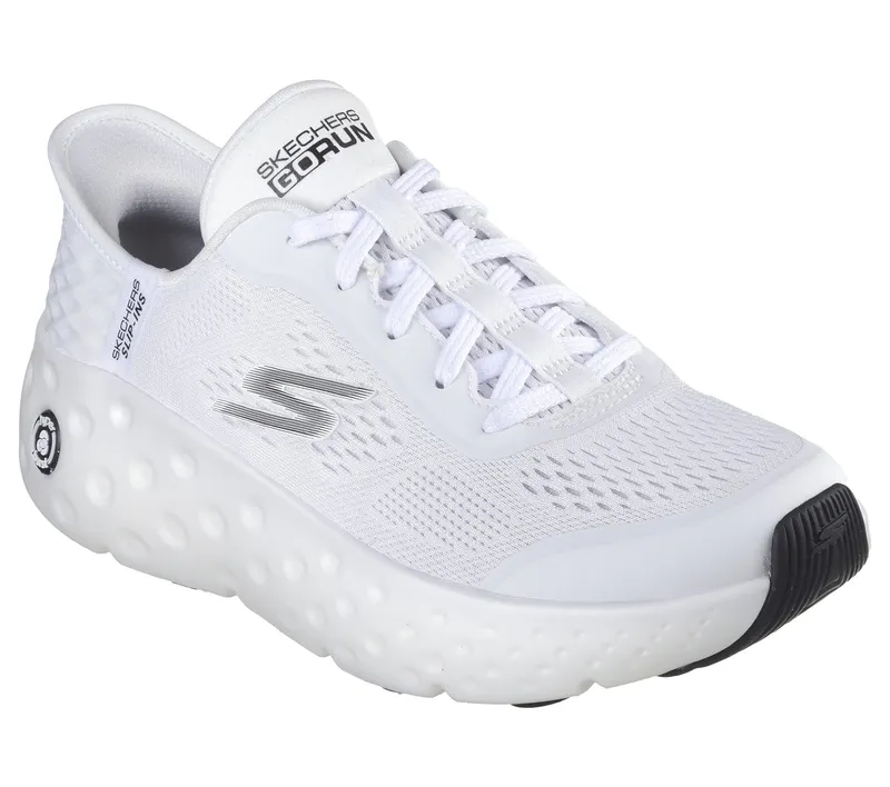 Skechers Skechers Slip-ins: Max Cushioning Hyper Craze – Wit / Zwart (129281-WBK)