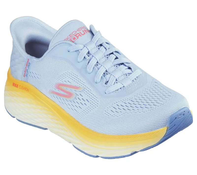 Skechers Skechers Slip-ins: Max Cushioning Elite 2.0 – Blauw / Oranje (129626-BLOR)