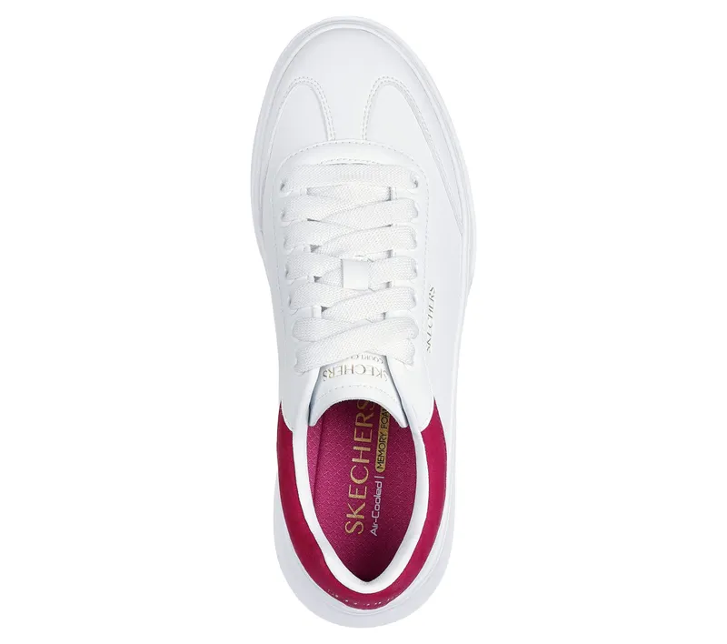 Skechers Cordova Classic – Wit / Fuchsia (185060-WFUS)