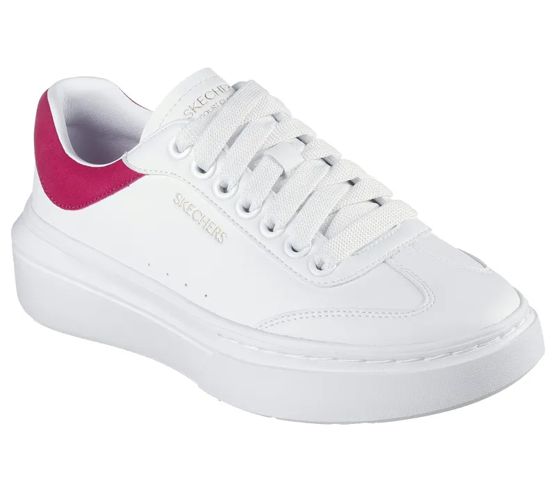 Skechers Cordova Classic – Wit / Fuchsia (185060-WFUS)