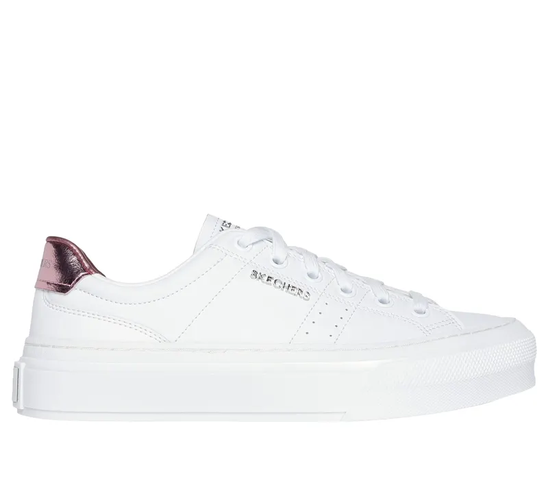 Skechers Selene – Sophisticated Style – Wit / Roze (185280-WPK)