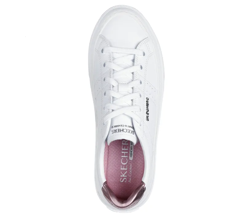 Skechers Selene – Sophisticated Style – Wit / Roze (185280-WPK)
