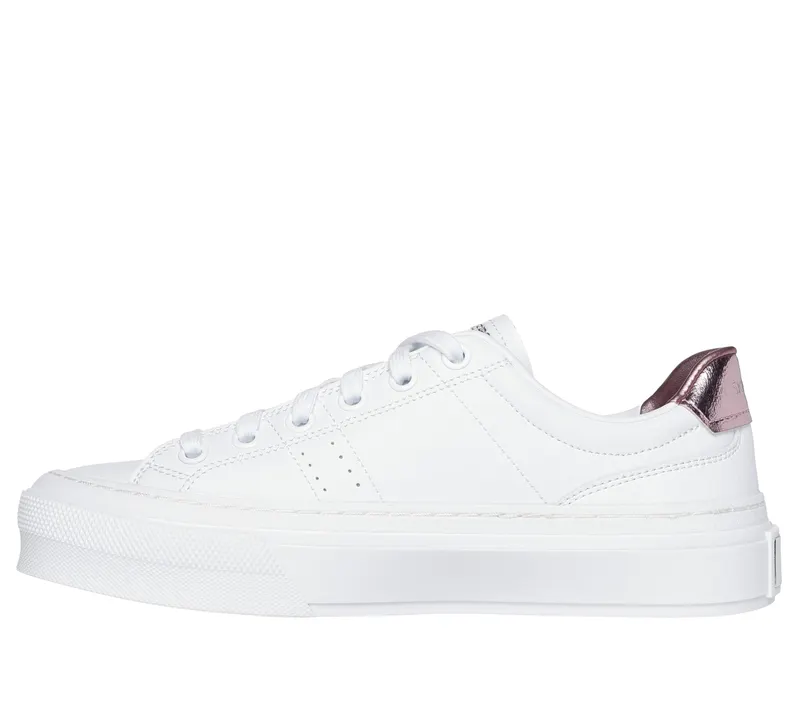 Skechers Selene – Sophisticated Style – Wit / Roze (185280-WPK)