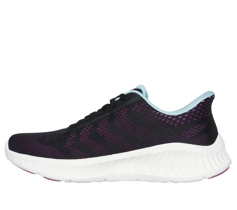 Skechers Skechers Slip-ins: GO WALK Now – Khloe – Zwart / Purper (125643-BKPR)