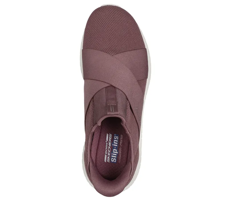 Skechers Skechers Slip-ins: BOBS Sport Squad Chaos – Mauve (117505-MVE)