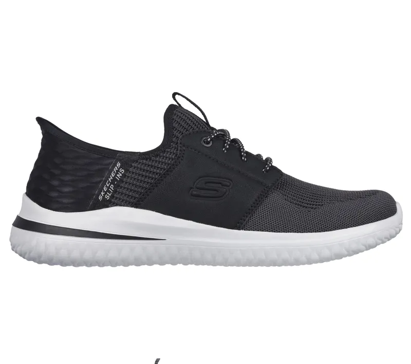 Skechers Skechers Slip-ins: Delson 3.0 – Lavell – Zwart (210650-BLK)