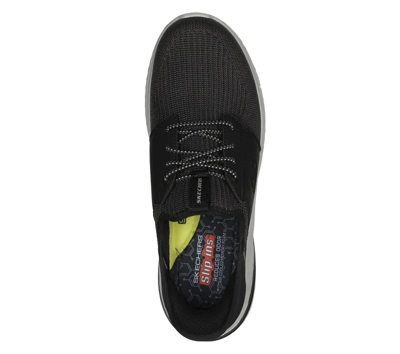 Skechers Skechers Slip-ins: Delson 3.0 – Lavell – Zwart (210650-BLK)