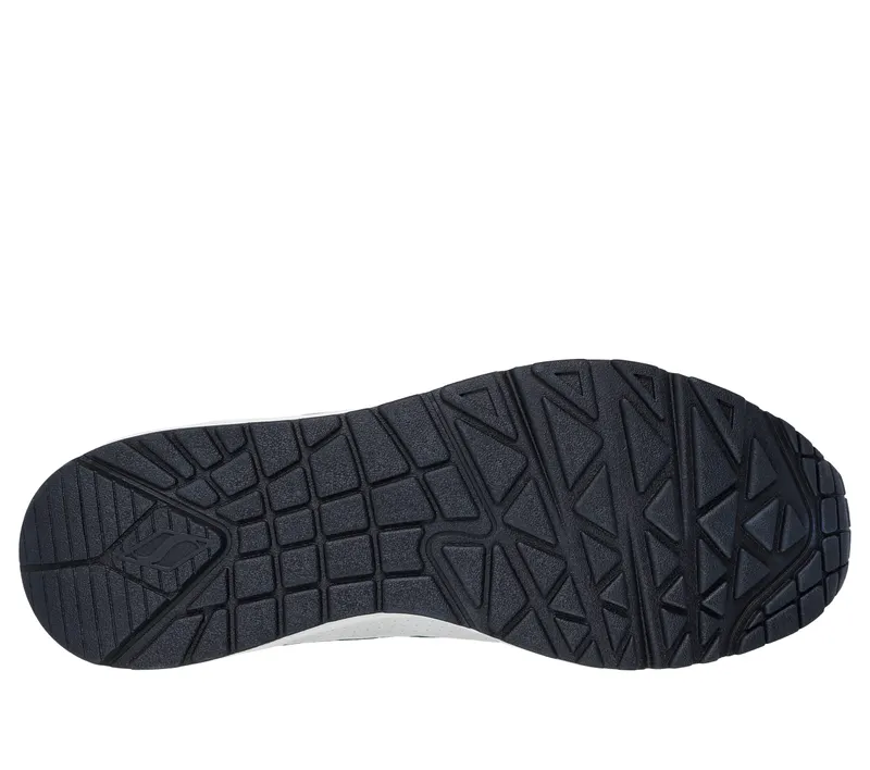 Skechers Uno – Retro One – Wit / Groente (183020-WGRN)