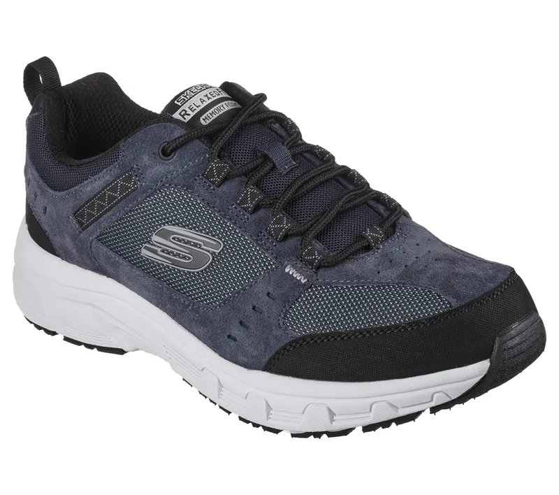 Skechers Relaxed Fit: Oak Canyon – Marine / Zwart (51893-NVBK)