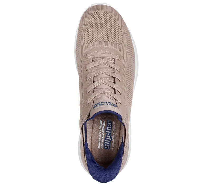 Skechers Skechers Slip-ins: BOBS Sport Squad Chaos – Solid Step – Taupe (118312-TPE)