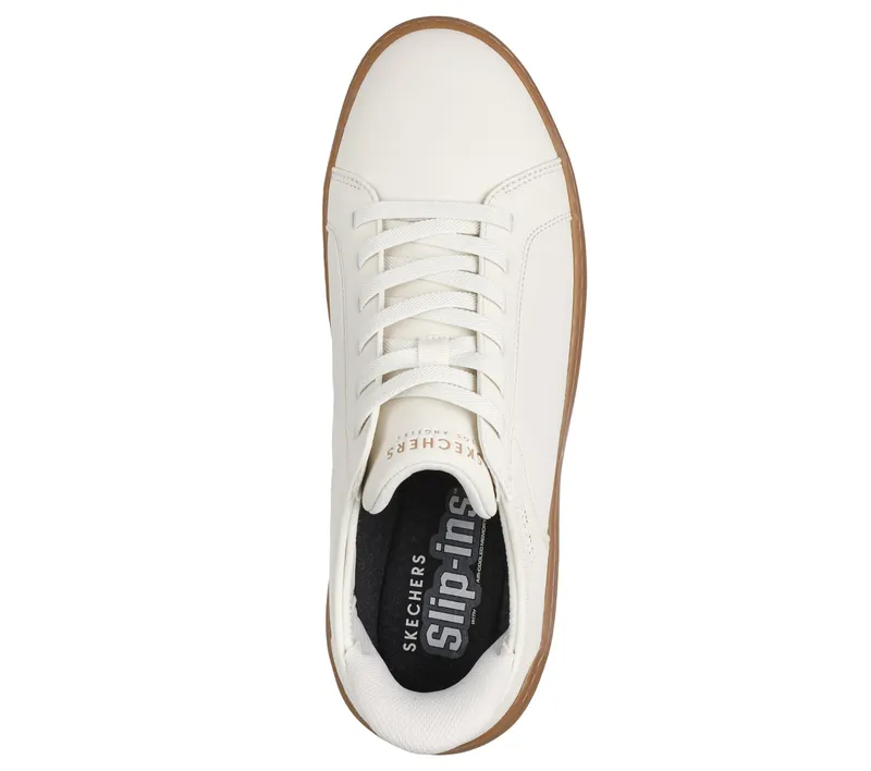 Skechers Skechers Slip-ins: Court Break – Double Vented – Wit / Natuurlijk (183177-WNT)