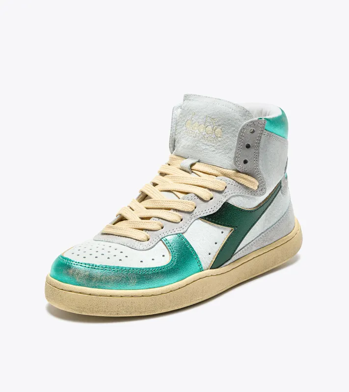 Diadora Mi Basket Metal Pigskin Used Wn Turquoise (201.178889_70055)