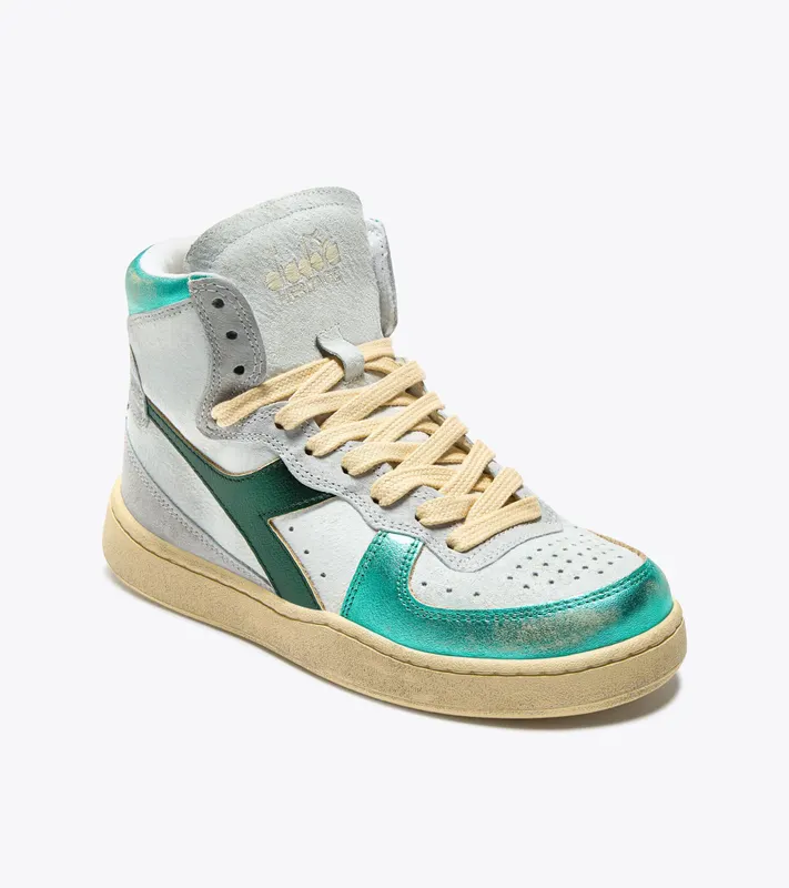 Diadora Mi Basket Metal Pigskin Used Wn Turquoise (201.178889_70055)