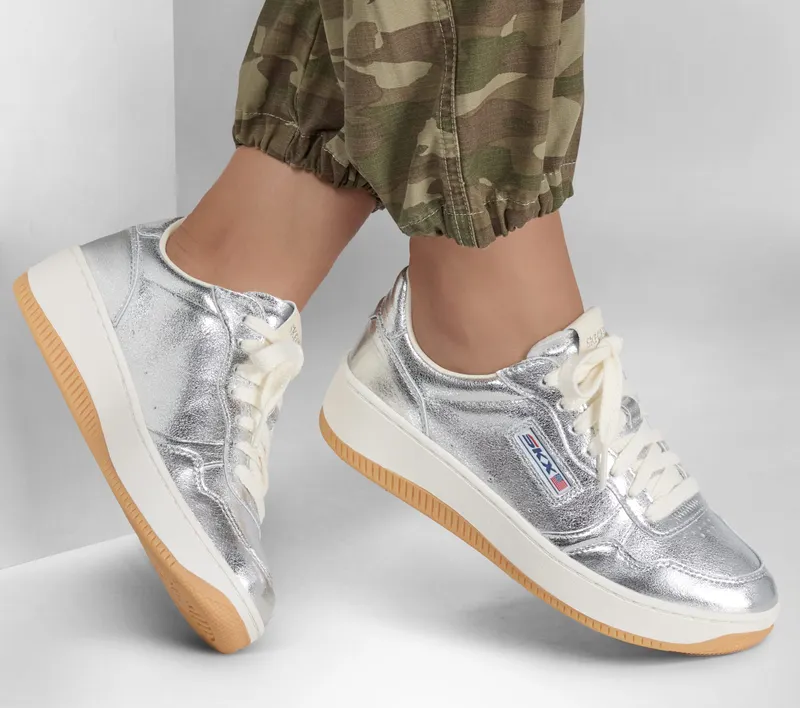 Skechers Sport Court 2.0 – Much Metallic – Zilver (185261-SIL)