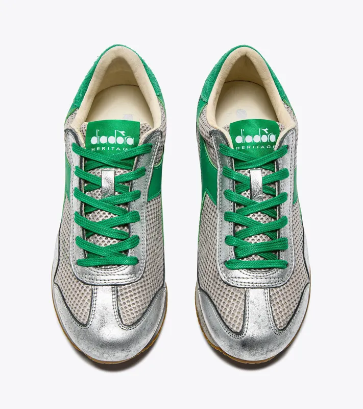Diadora Equipe Stellar Sw Silver Metalized / Green Peas Cream (201.181981_D1296)