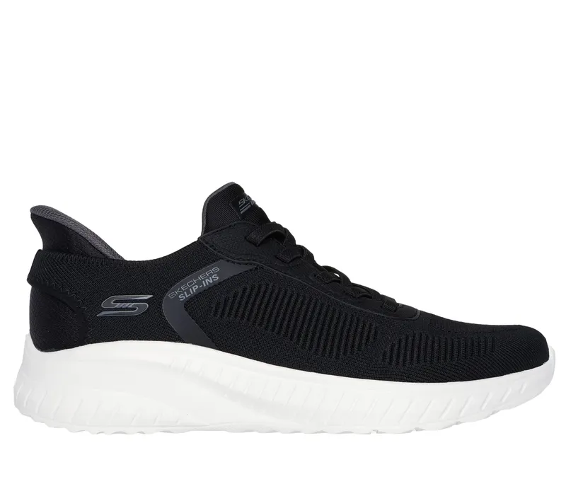 Skechers Skechers Slip-ins: BOBS Sport Squad Chaos – Solid Step – Zwart (118312-BLK)