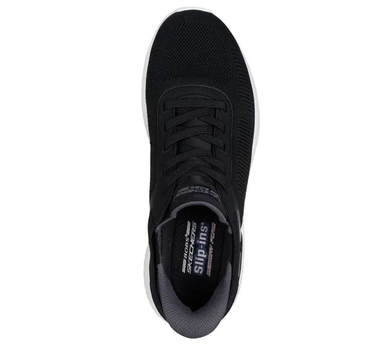 Skechers Skechers Slip-ins: BOBS Sport Squad Chaos – Solid Step – Zwart (118312-BLK)