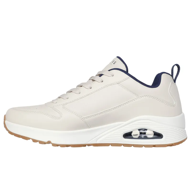 Skechers Uno – Alder – Wit / Blauw (183012-WBL)
