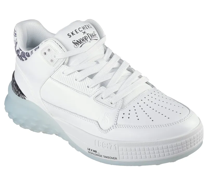 Skechers Snoop Dogg: Sizzle – Buckets OG – Wit (251180-WHT)