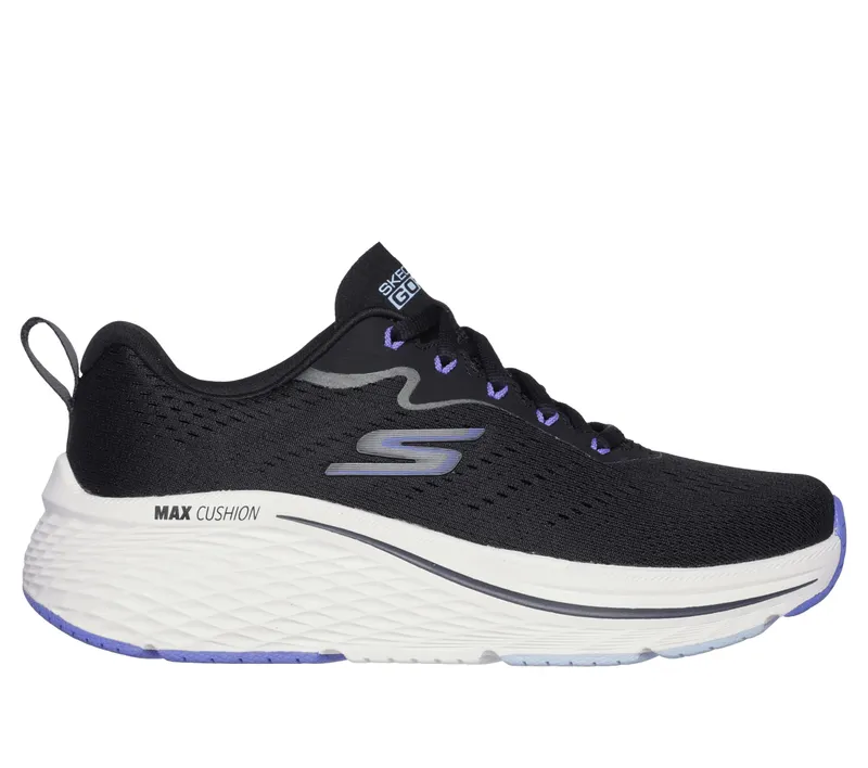 Skechers Max Cushioning Elite 2.0 – Levitate – Zwart / Purper (129601-BKPR)