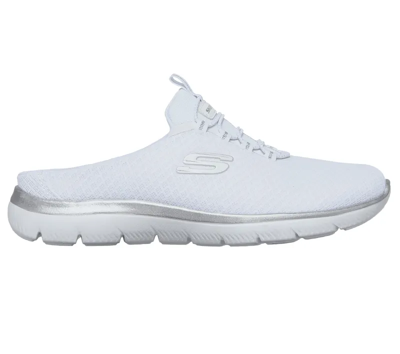 Skechers Summits – Swift Step – Wit / Zilver (149529-WSL)