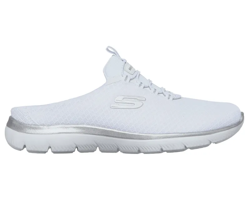 Skechers Summits – Swift Step – Wit / Zilver (149529-WSL)