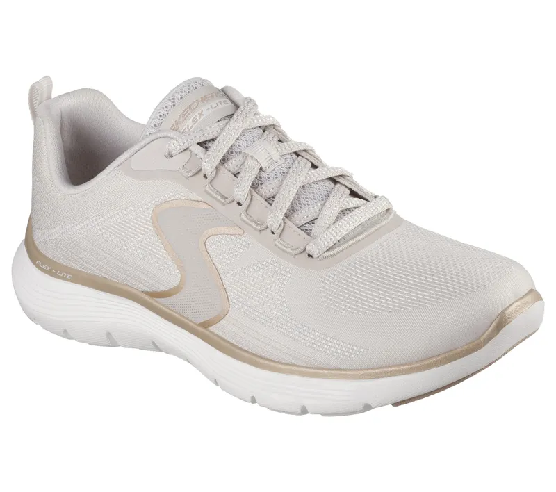 Skechers Flex Appeal 5.0 – Luxe Glow – Natuurlijk / Goud (150215-NTGD)