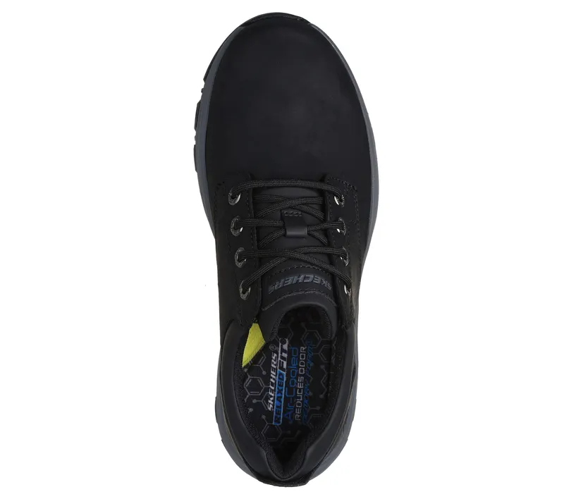 Skechers Relaxed Fit: Knowlson – Leland – Zwart (204920-BLK)