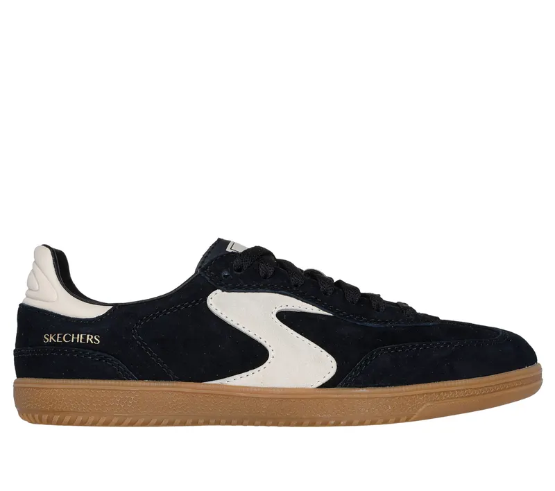 Skechers Hotshot – Varsity Crew – Zwart / Natuurlijk (185233-BKNT)