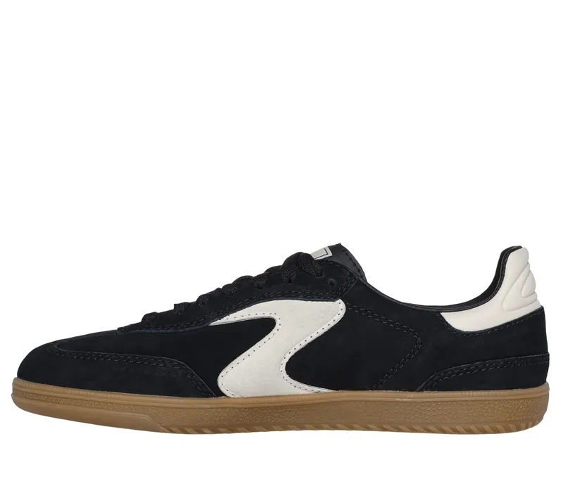 Skechers Hotshot – Varsity Crew – Zwart / Natuurlijk (185233-BKNT)
