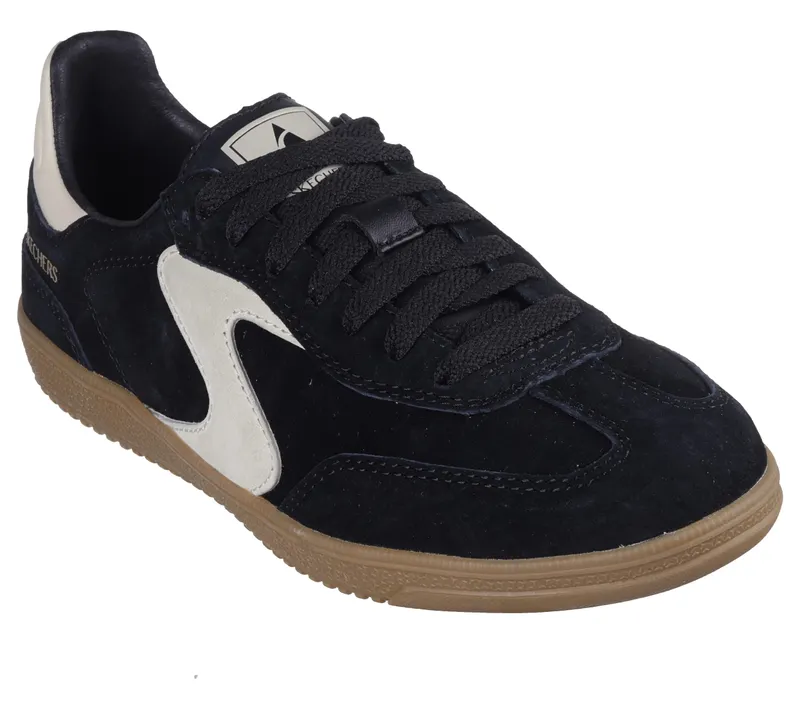 Skechers Hotshot – Varsity Crew – Zwart / Natuurlijk (185233-BKNT)