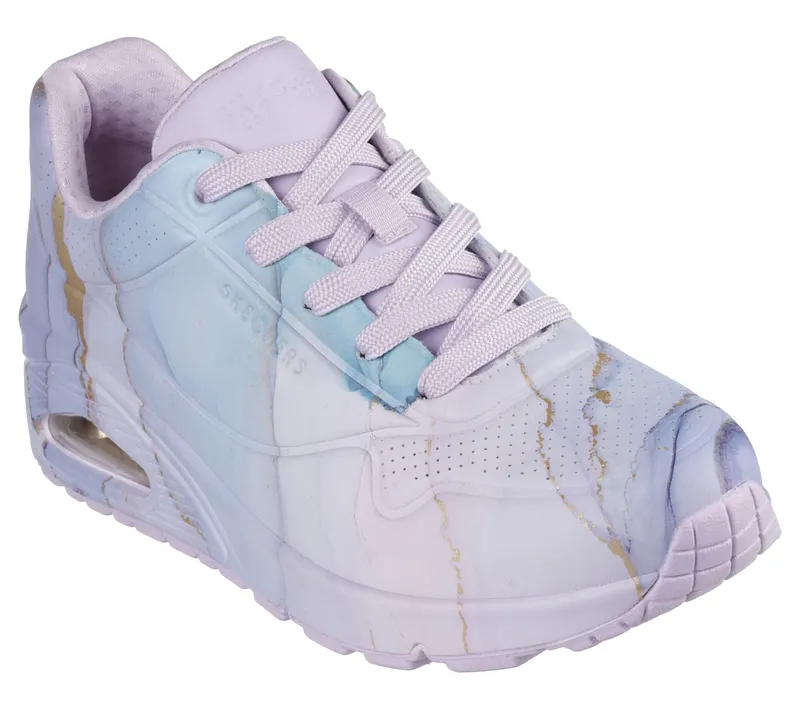 Skechers Uno – Marble Marvel – Lavendel (155584-LAV)