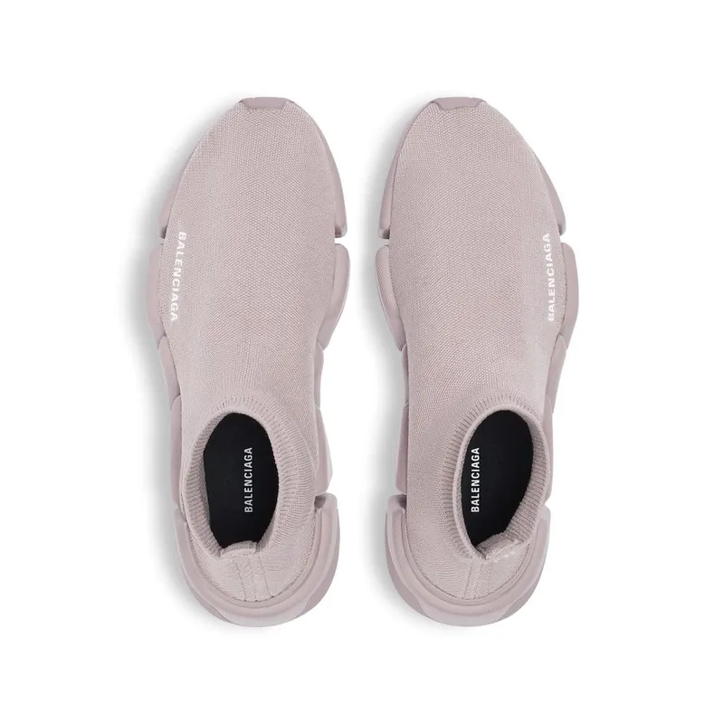 Balenciaga Women’s Speed 2.0 Recycled Knit Sneaker In Faded Purple Faded Purple (617196W2DC35113)
