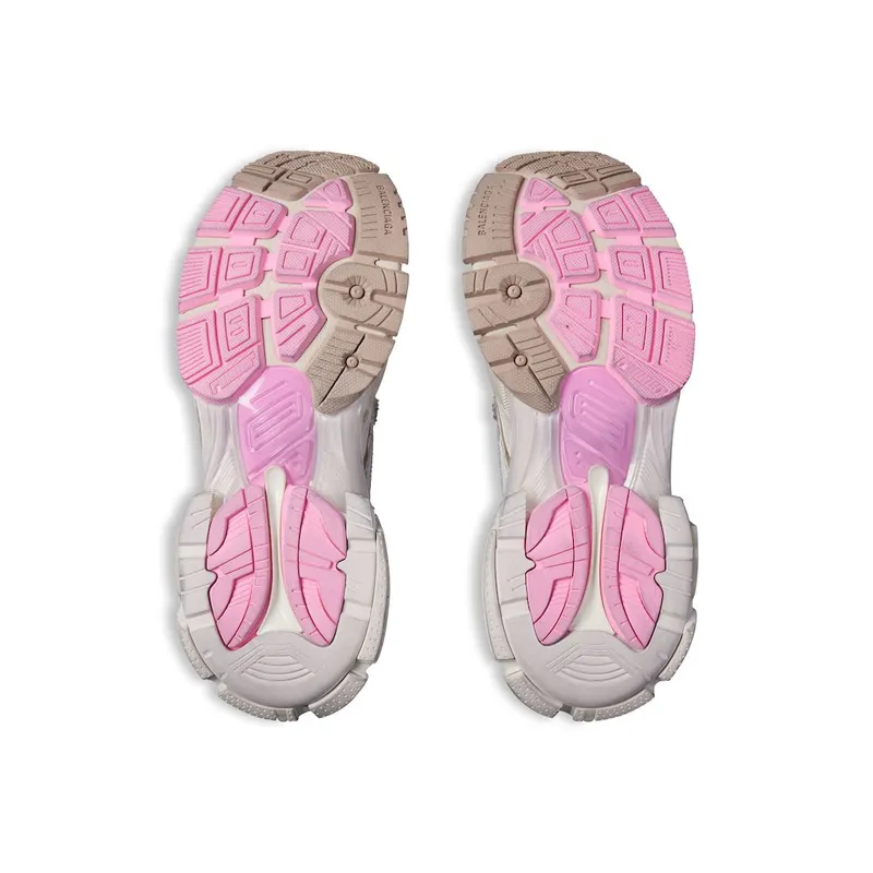 Balenciaga Women’s Runner 2.0 Sneaker In Taupe / Pink Taupe / Pink (779064W3RXP2050)