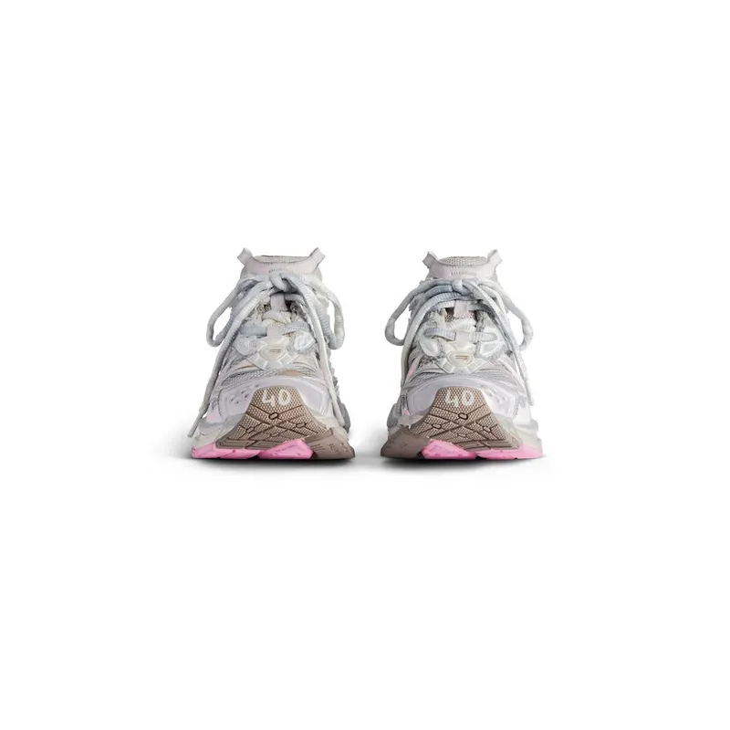 Balenciaga Women’s Runner 2.0 Sneaker In Taupe / Pink Taupe / Pink (779064W3RXP2050)