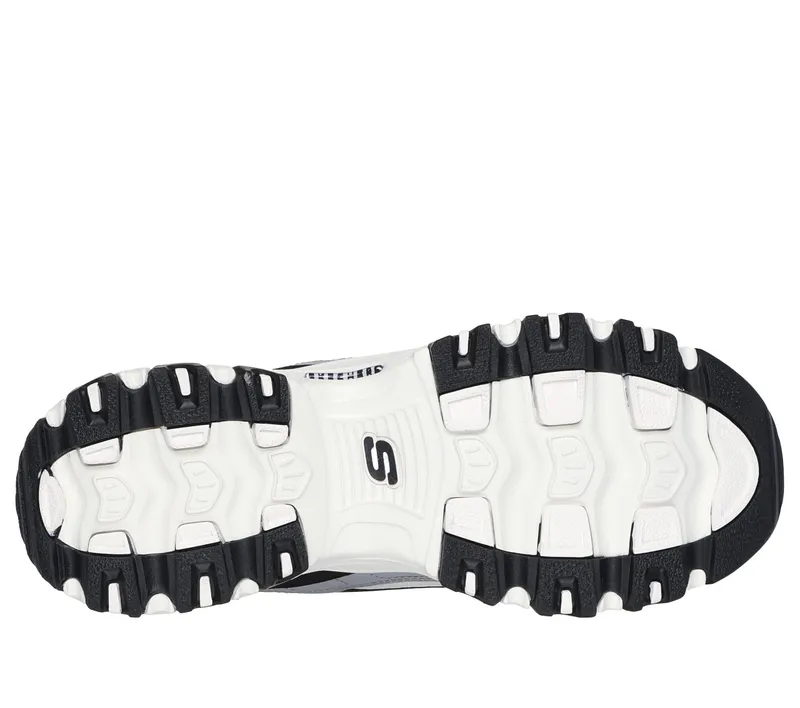 Skechers Skechers Slip-ins: D’Lites – Smooth Nostalgia – Zwart / Natuurlijk (150537-BKNT)