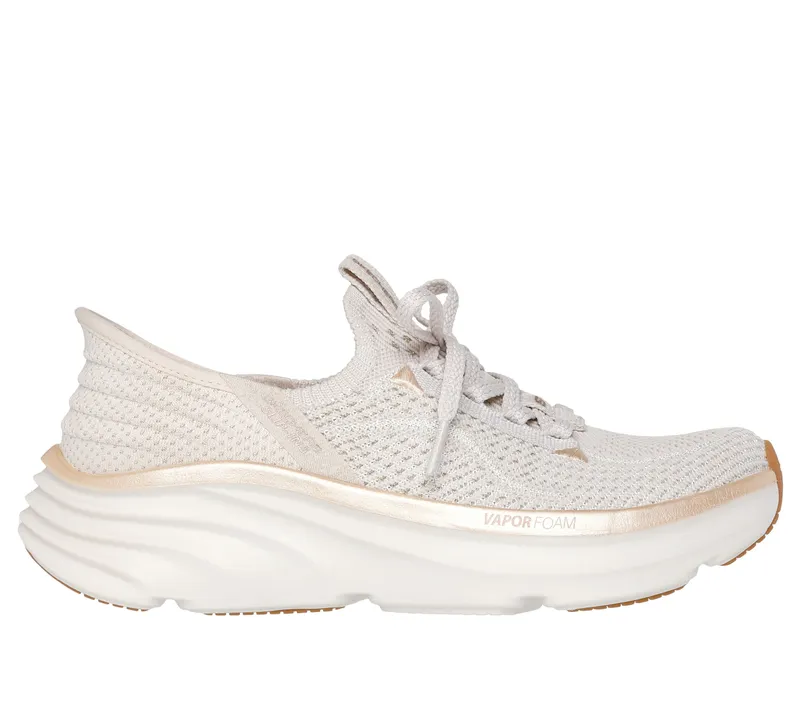 Skechers Skechers Slip-ins Relaxed Fit: D’Lux Vapor – Evening Glowing – Natuurlijk / Goud (150584-NTGD)