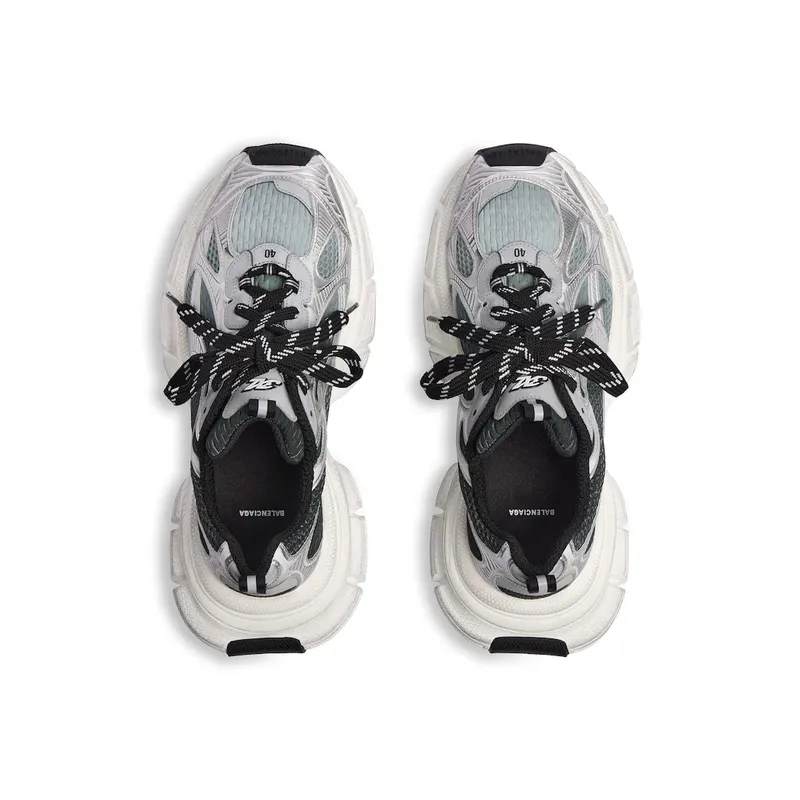 Balenciaga Men’s 3xl Gradient Sneaker In Black / Grey / White Black / Grey / White (734734W3XGM1190)