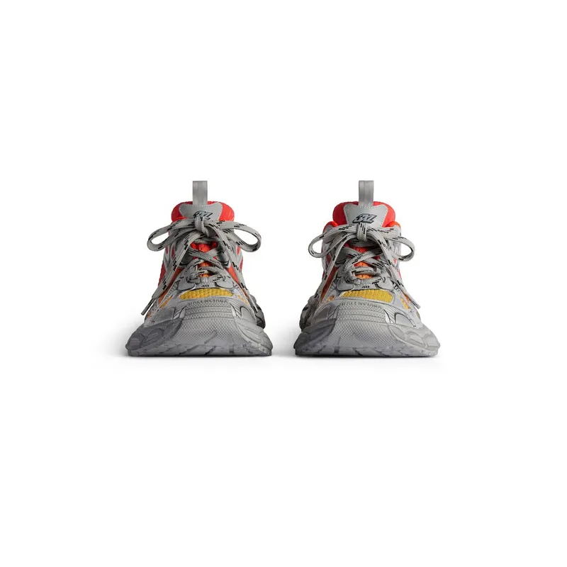 Balenciaga Men’s 3xl Gradient Sneaker In Red / Orange / Grey / Black Red / Orange / Grey / Black (734734W3XGM6711)