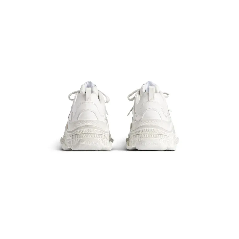 Balenciaga Men’s Triple S Sporty Sneaker In White White (803243WTSSL9000)