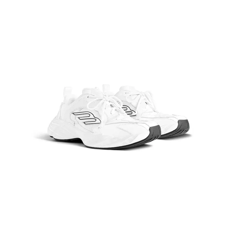 Balenciaga Women’s Monday Shoe In White / Black / Grey White / Black / Grey (825417WDTSC9110)