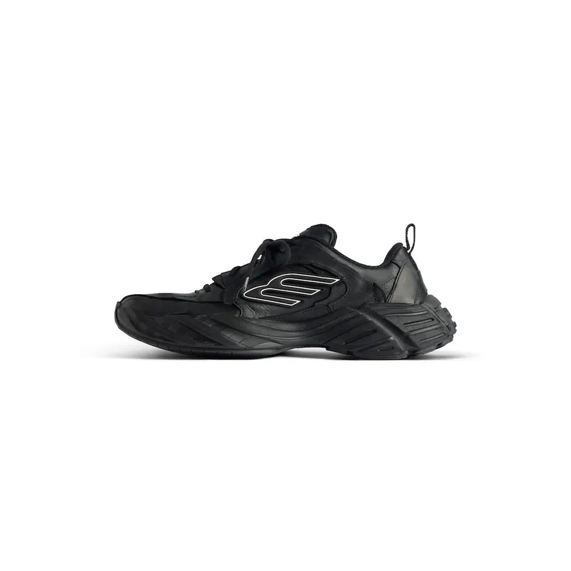 Balenciaga Men’s Monday Shoe In Black Black (825418WDTSC1000)