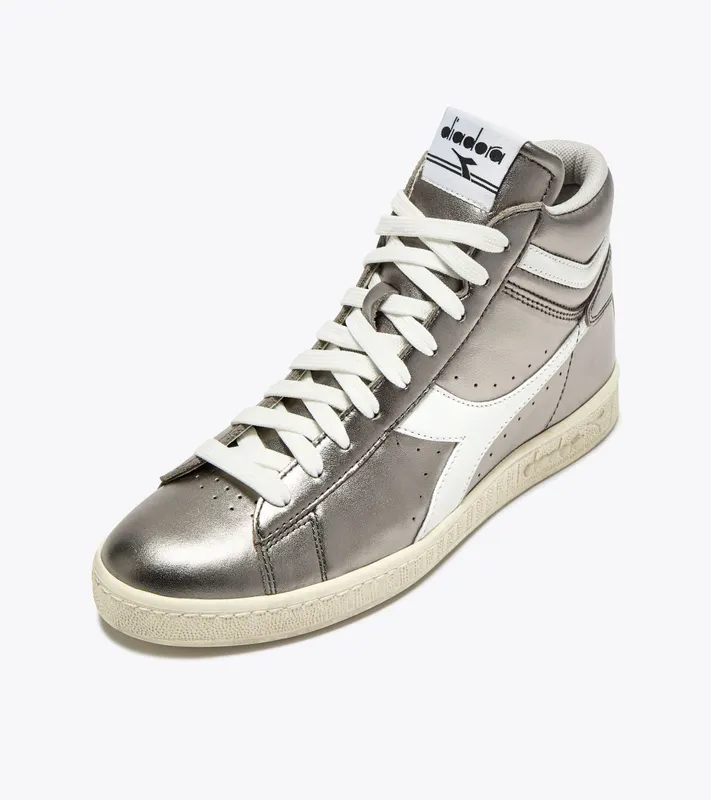Diadora Game L High Metallic Wn Silver Metalized (501.182011_90001)