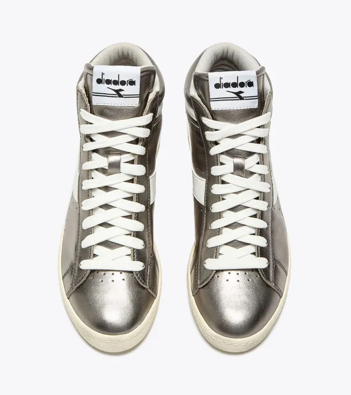 Diadora Game L High Metallic Wn Silver Metalized (501.182011_90001)