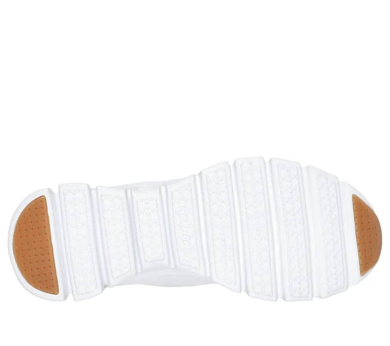 Skechers Skechers Slip-ins: Glide-Step – Tranquility – Wit / Zwart (104574-WBK)