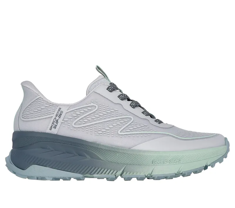 Skechers Skechers Slip-ins: Switch Back – Mist – Grijs / Groente (180157-GYGR)