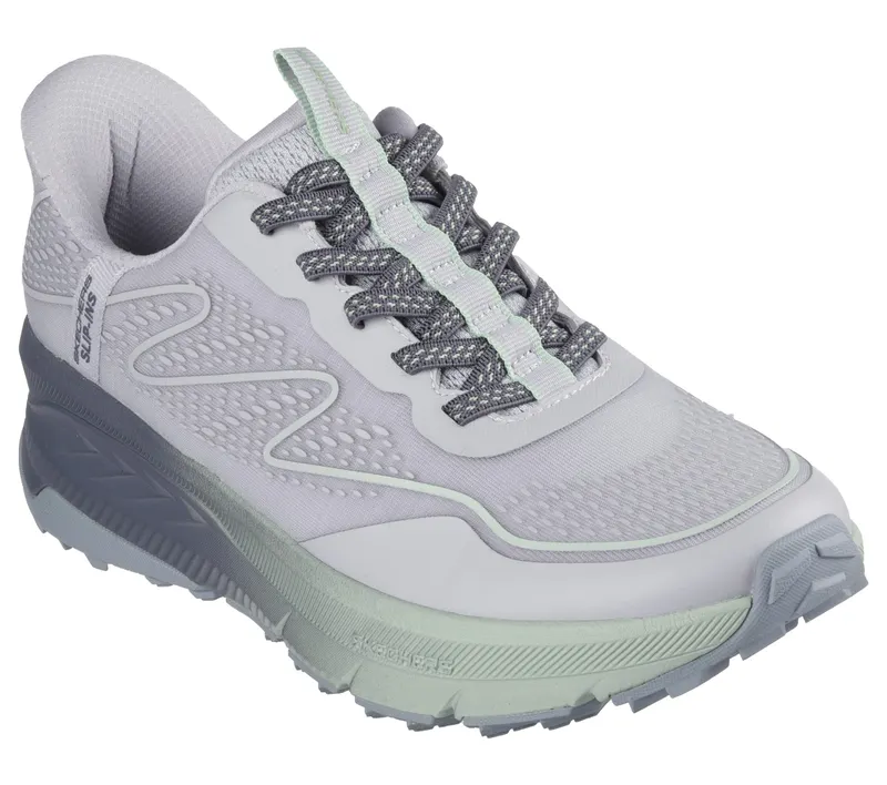 Skechers Skechers Slip-ins: Switch Back – Mist – Grijs / Groente (180157-GYGR)