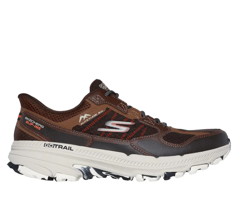 Skechers Skechers Slip-ins: GO RUN Trail Altitude 2.0 – Rocky Hill – Bruin / Oranje (220762-BROR)