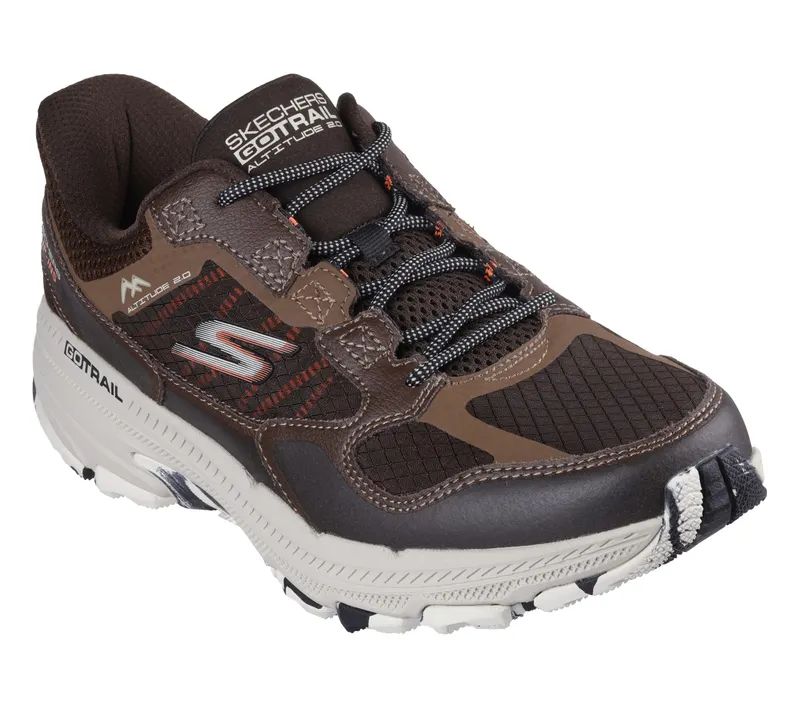 Skechers Skechers Slip-ins: GO RUN Trail Altitude 2.0 – Rocky Hill – Bruin / Oranje (220762-BROR)